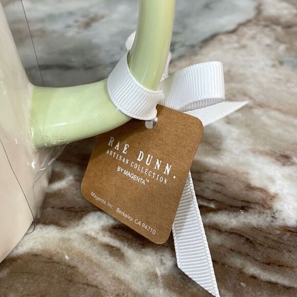 NWT Gorgeous 3D Rae Dunn Disney Mug White Ceramic Tinkerbell Tinker Bell - Picture 9 of 12